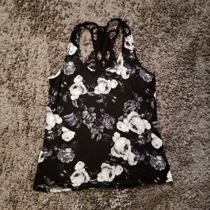 Rose filled tank top